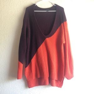 Trouve oversized sweater dress